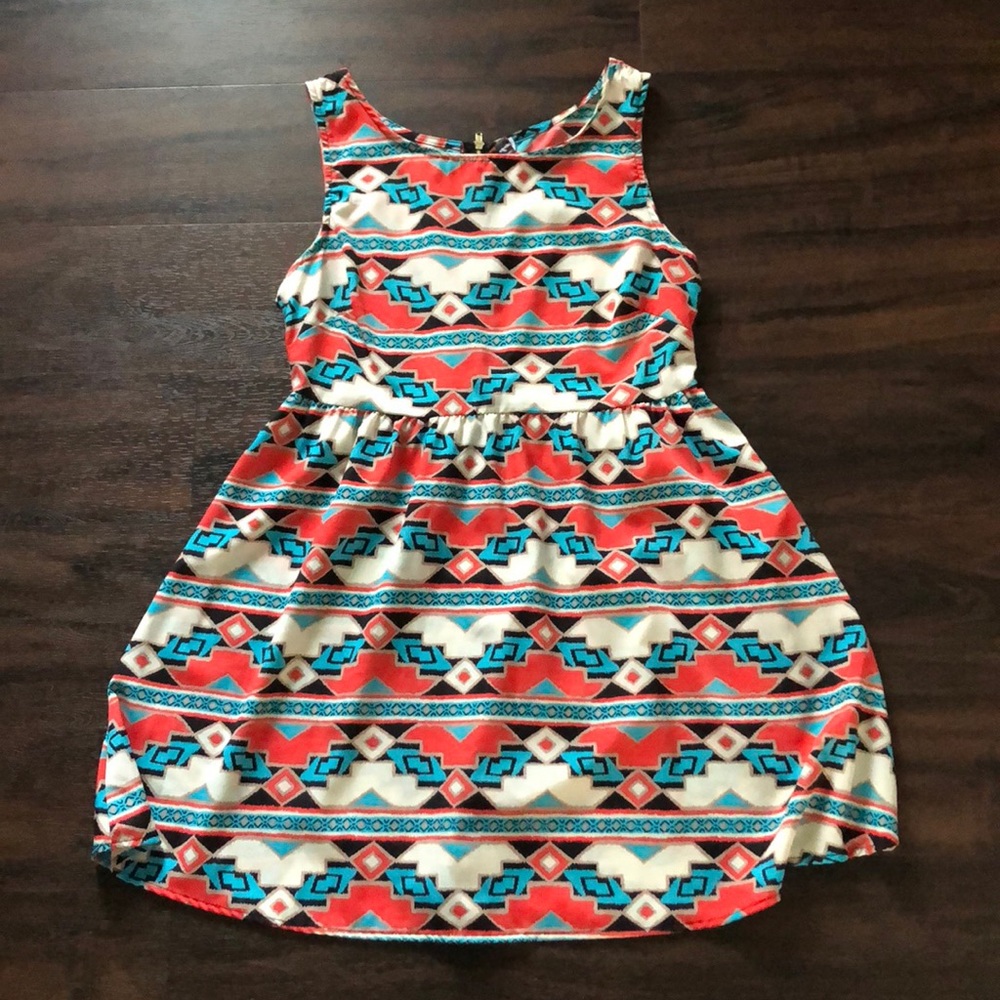Aztec boutique dress medium